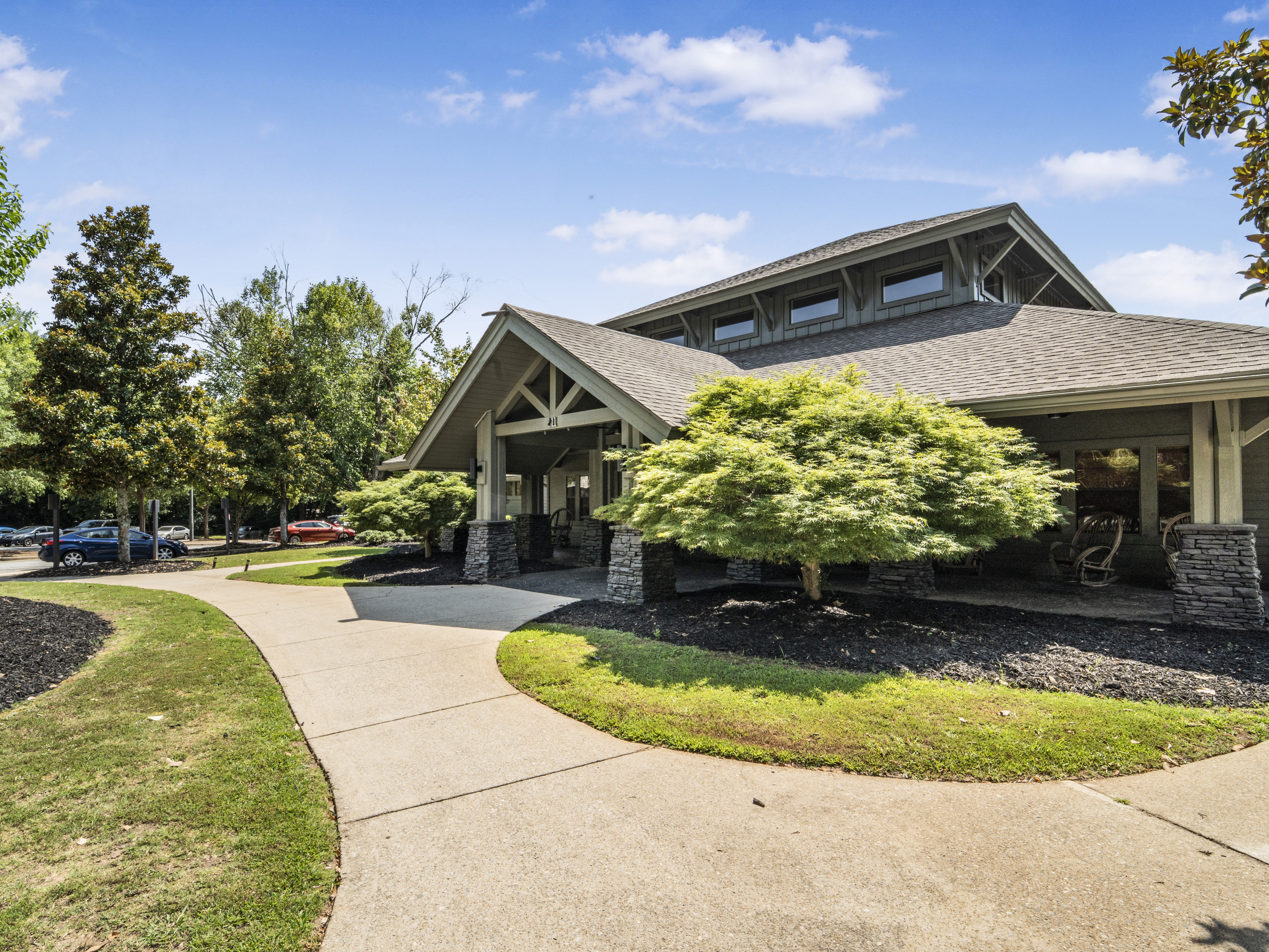 Lodge at Athens clubhouse exterior